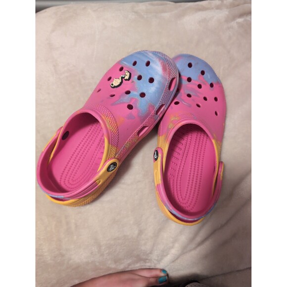 Tye dye crocs size 9 - Picture 1 of 3
